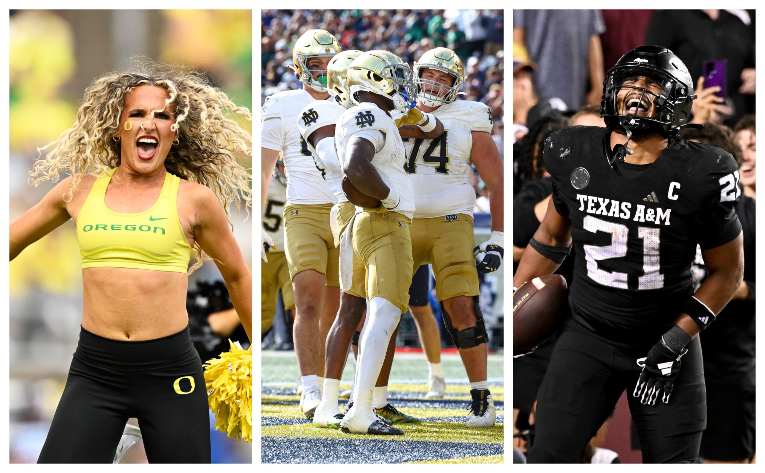 The OutKick Elite 12 remains at the top and welcomes Notre Dame and Texas A&M