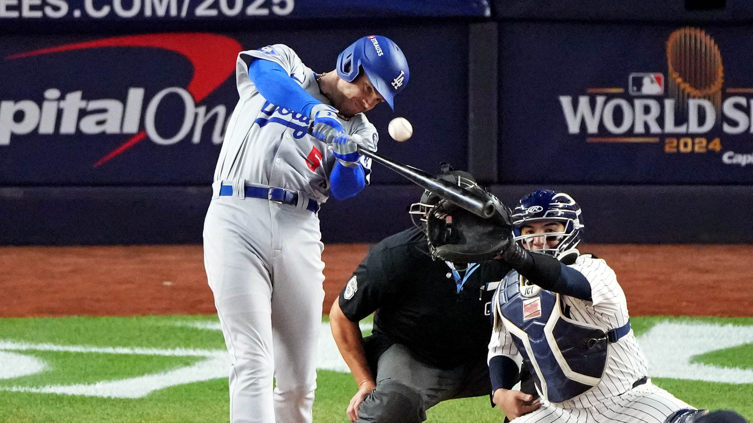 The Dodgers finish the World Series with a sweep tonight