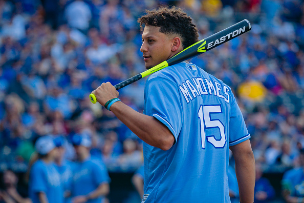 Patrick Mahomes looks downright unbearable in his Yankees-Royals appearance