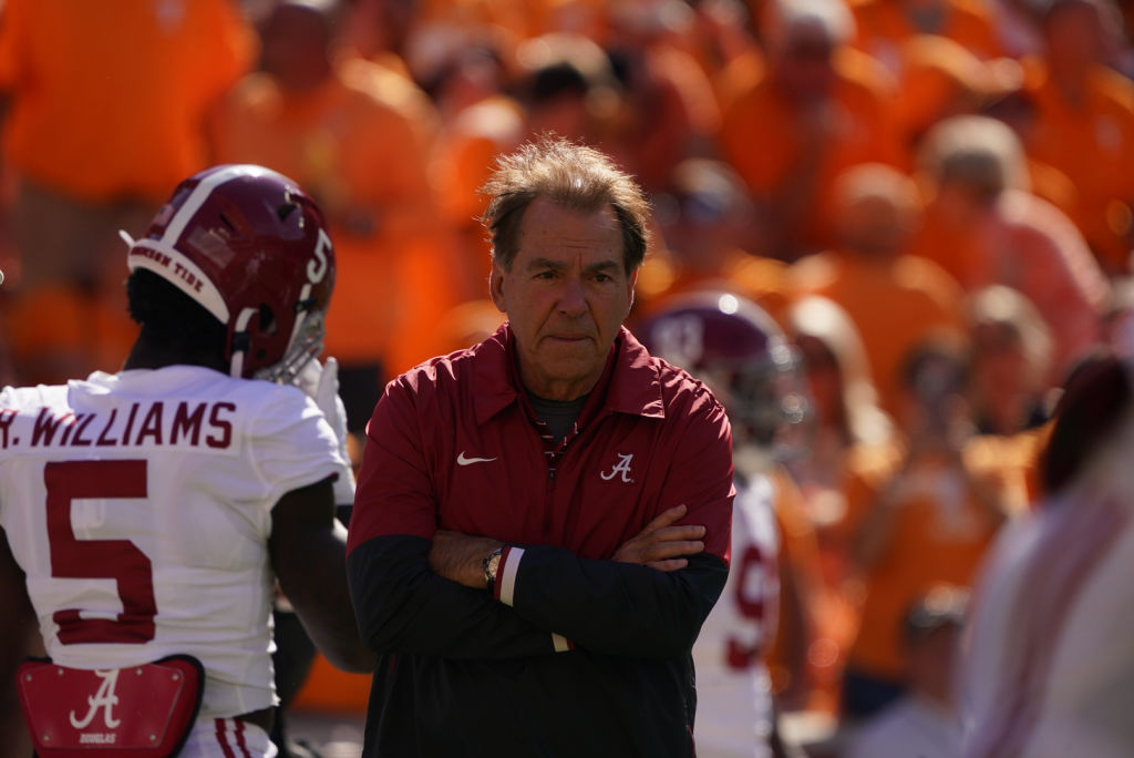 Nick Saban Calls Tennessee Rivalry Bigger than Iron Bowl