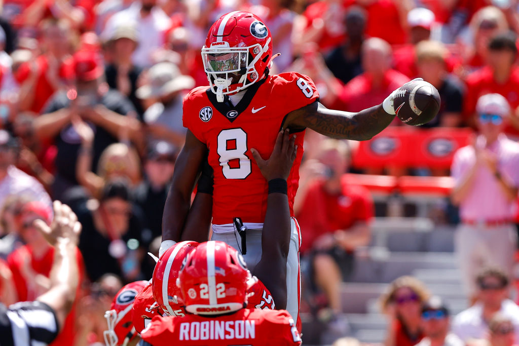 Georgia WR Colbie Young suspended after arrest, troubling allegations