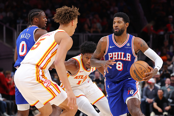 Paul George Leaves Preseason Game With Scary Knee Injury | OutKick