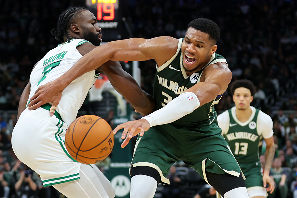 Boston Celtics Star Calls Giannis Antetokounmpo ‘A Child’ For Fake In-Game Handshake