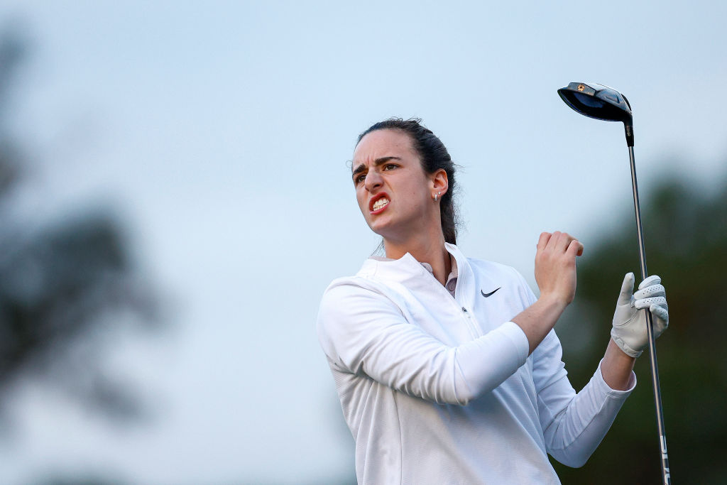 Caitlin Clark Nearly Drills A Fan With Wayward Tee Shot During LPGA Pro-Am: Video