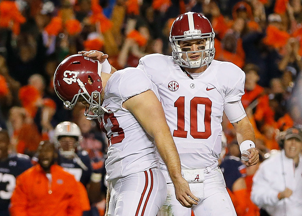 AJ McCarron Discusses Prank After Iron Bowl