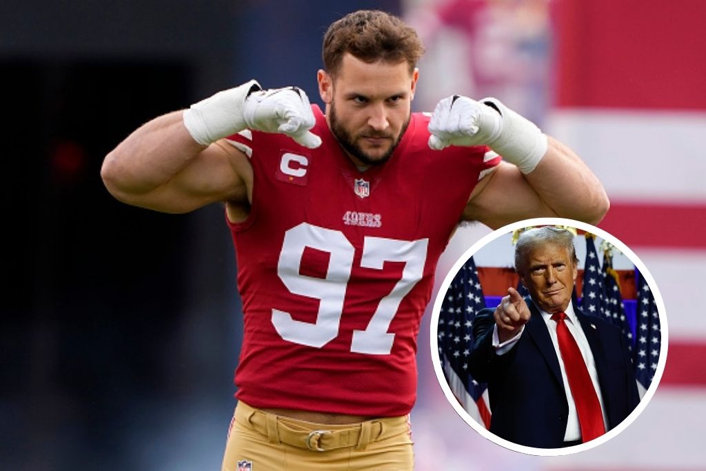 Nick Bosa Fined for Wearing MAGA Hat