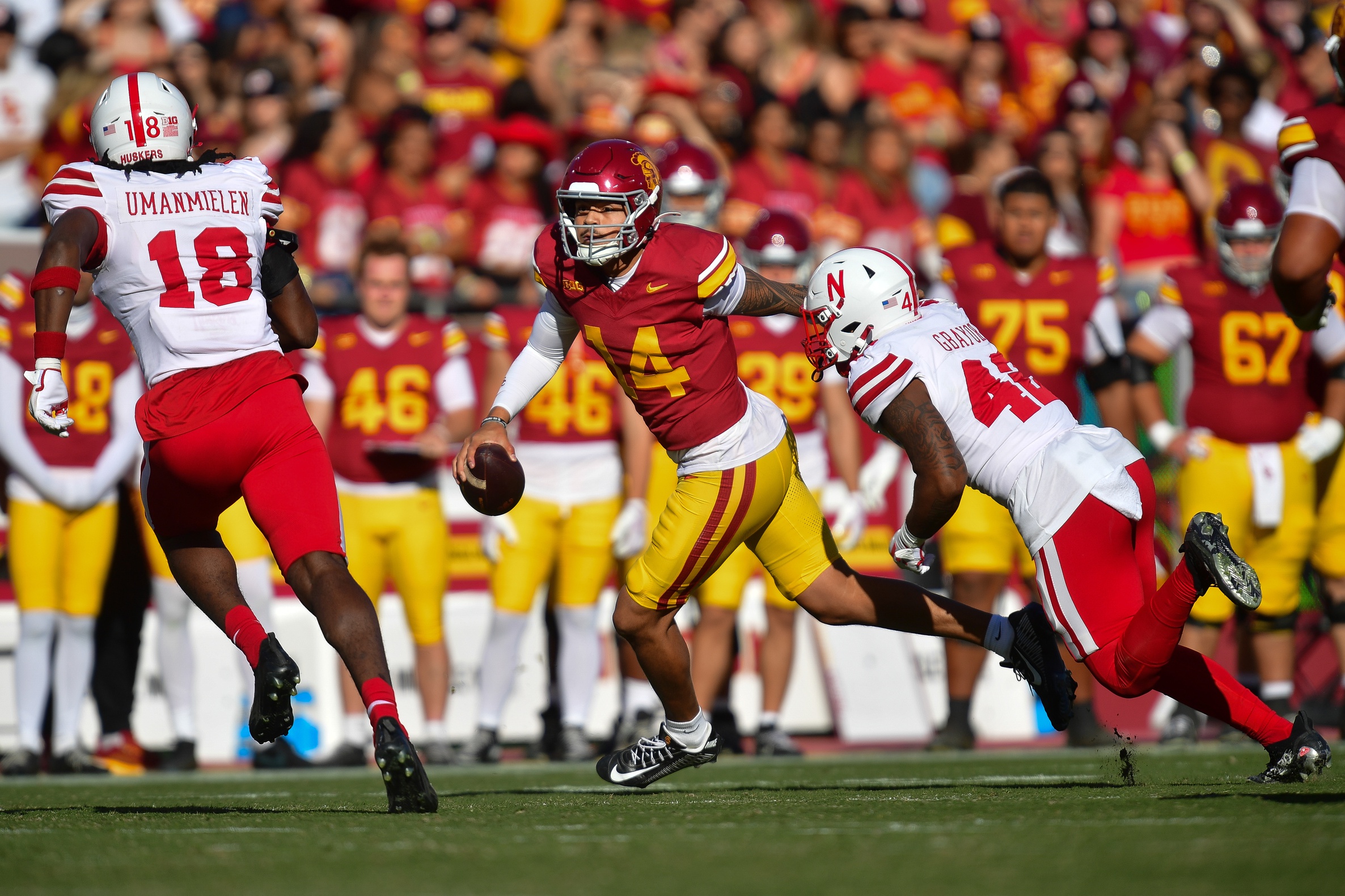 Why USC Collapsed Against Nebraska After Controlling the First Half