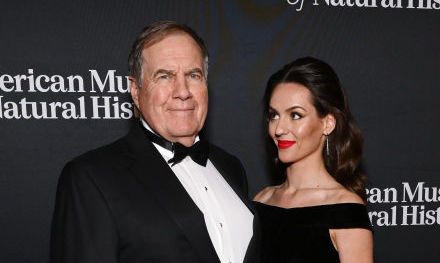 Bill Belichick & Girlfriend Jordon Hudson Take Relationship To Red