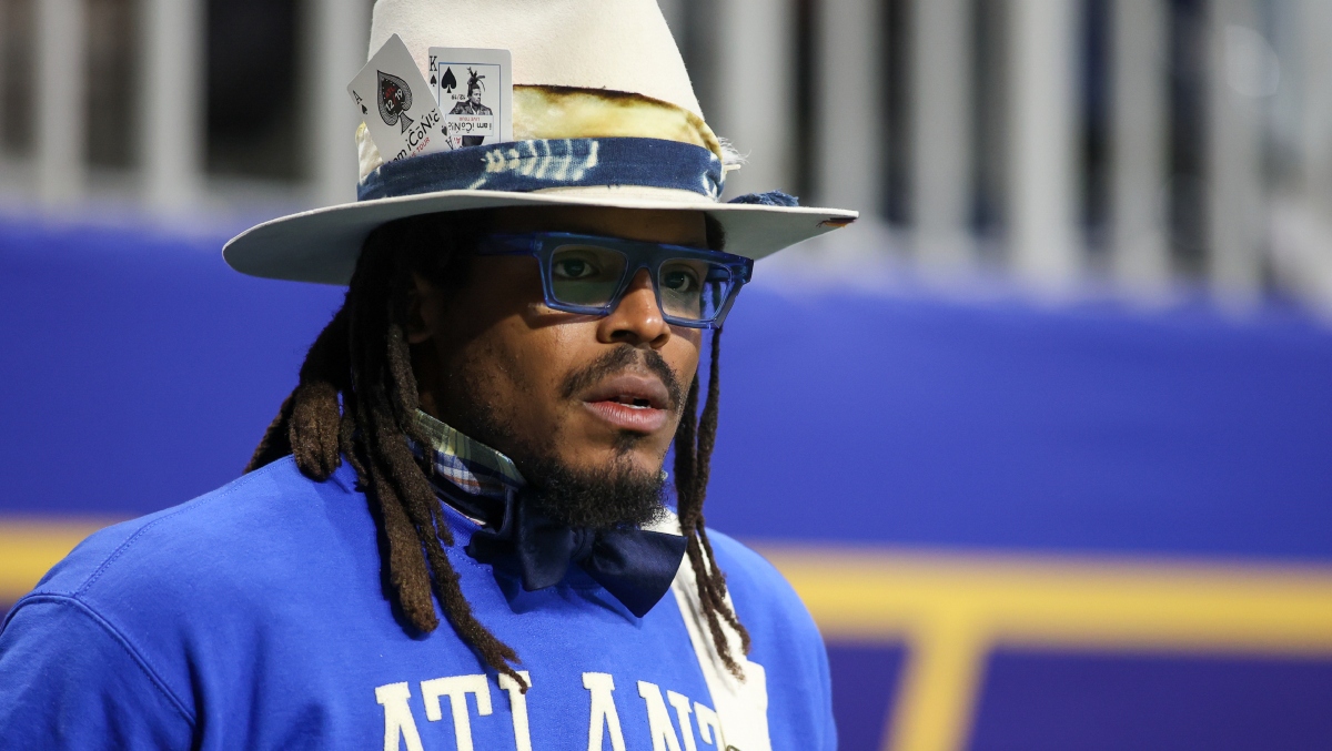 Cam Newton Dares Someone to Make Him the Next Pat McAfee, Host of  'All-Black College GameDay' | OutKick