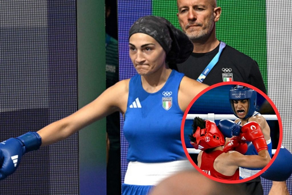 Italian Boxer Ousted From Olympic Spotlight By Male Competitor Imane Khelif Proves She Got Cheated