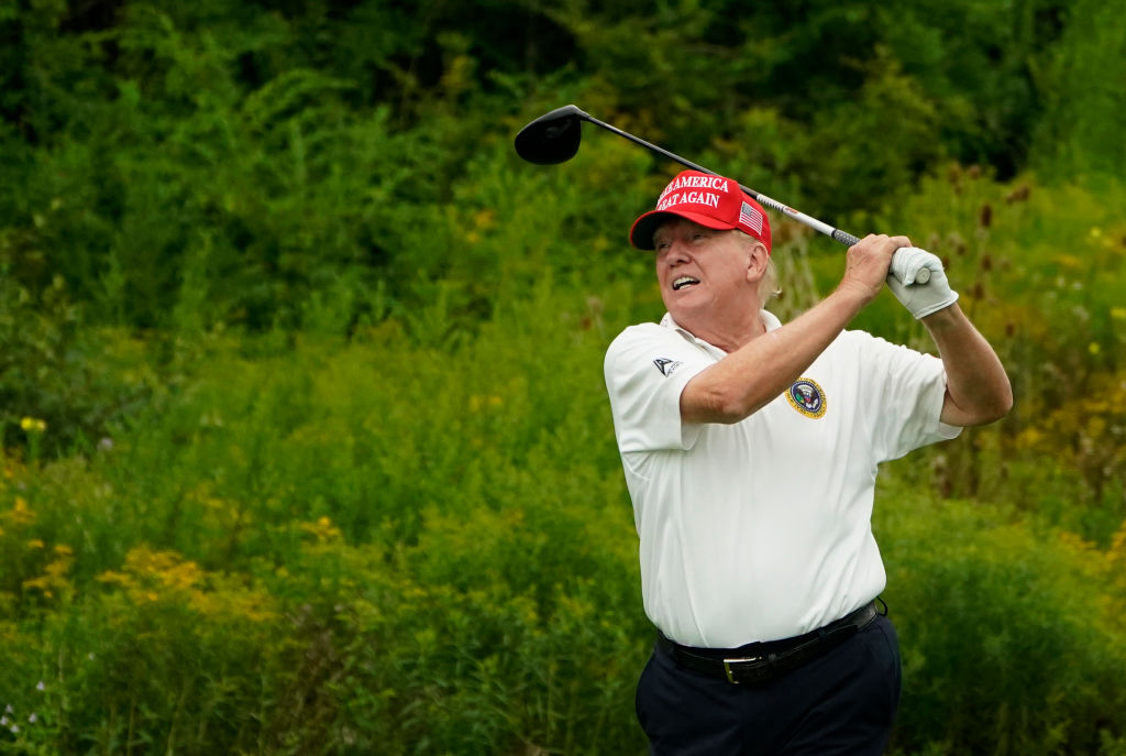 Trump Influences House Speaker Vote from Golf Course