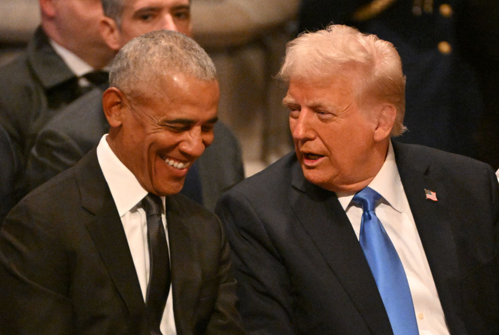 Trump and Obama Share Moment at Carter's Funeral