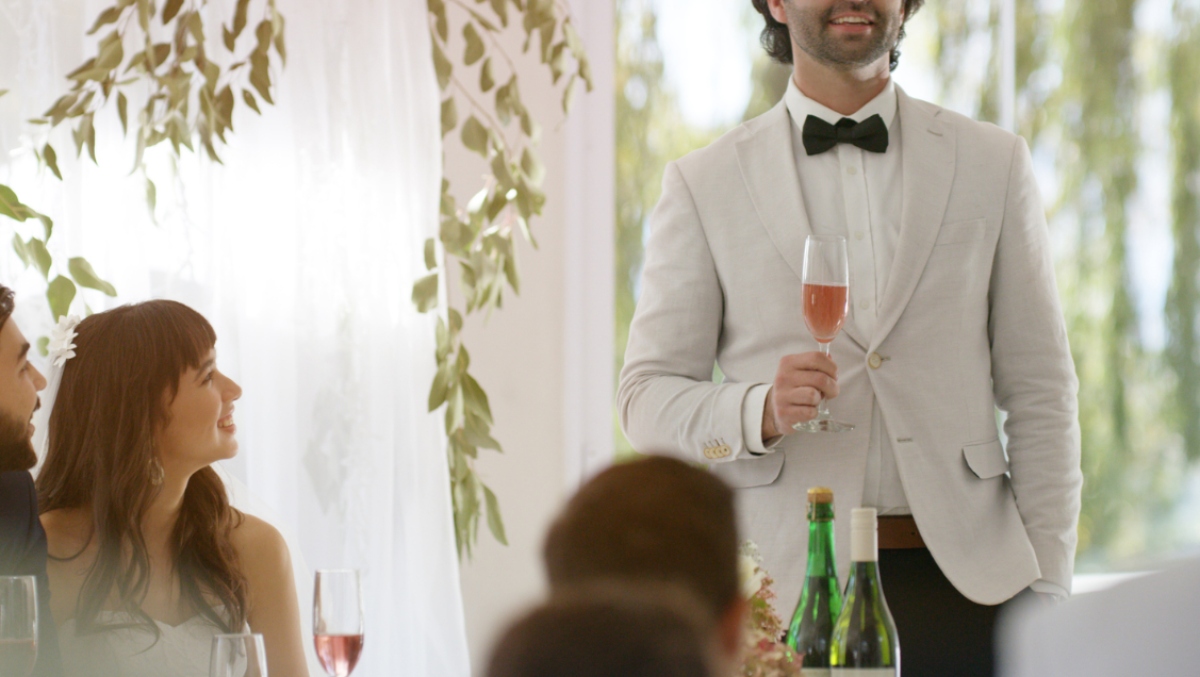 Best Man's Wedding Toast Goes Viral After He Reveals Relationship With