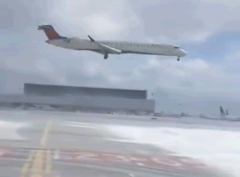 Delta Plane Flips Over & Turns Into A Fireball On Toronto Runway | OutKick