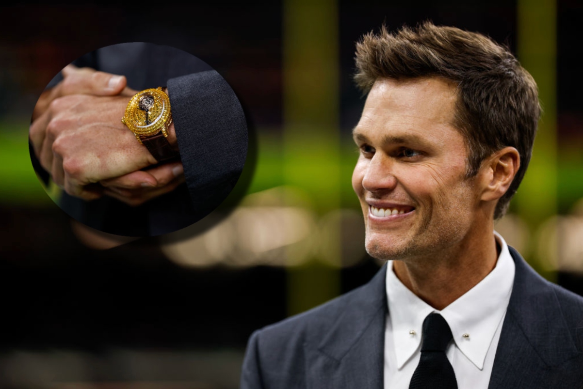 Tom Brady Rocks Outrageous Gold Watch That Likely Costs More Than Your