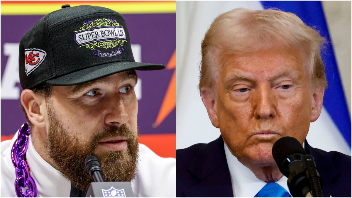 Woke Mob Targets Travis Kelce Over Trump Comments | OutKick