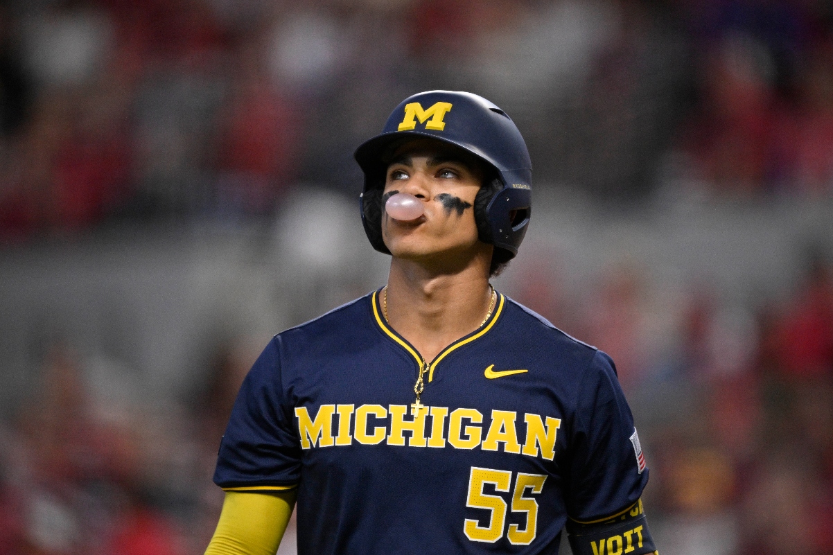 Michigan Baseball Player 'Snorts' Third-Base Line In Diabolical Celebration You Simply Have To See