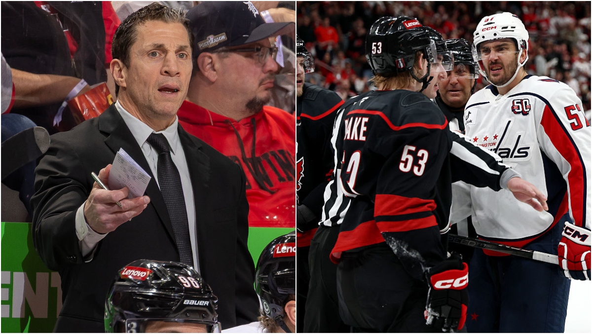 Hurricanes Coach Rod Brind'Amour Unloads On Refs After Blown Call