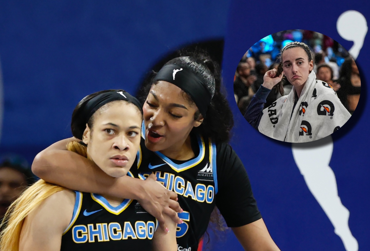 Caitlin Clark's Former Bully Chennedy Carter Kisses Fan's Breasts In Bizarre Interaction