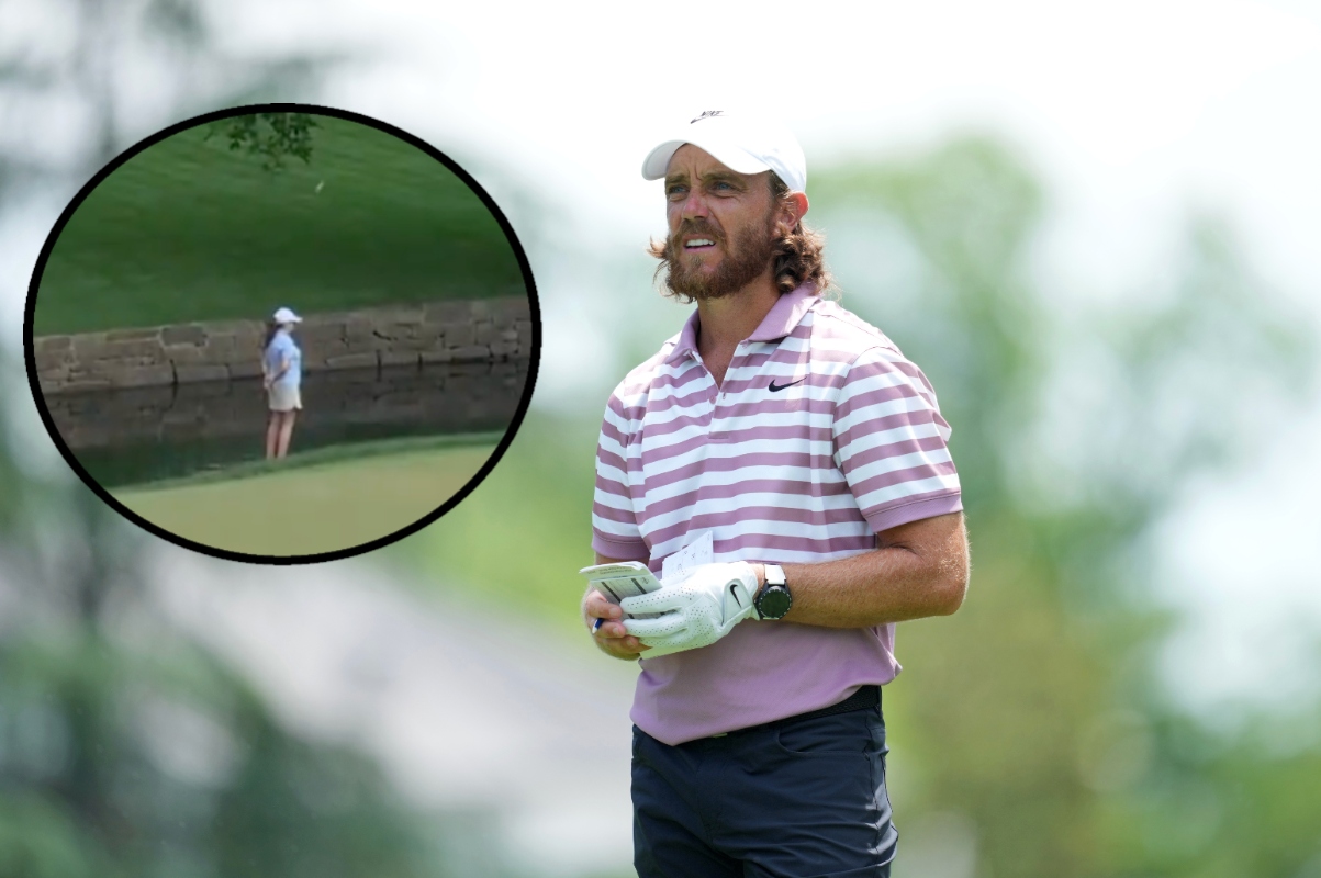 Tommy Fleetwood Nearly Takes Out Volunteer, Gets Crazy Bounce Off Rocks For Improbable Eagle At PGA: Watch