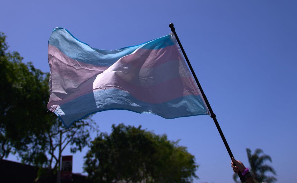 Masked Trans Flag-Wielding Protestor Arrested For Attack At California Track And Field Championships