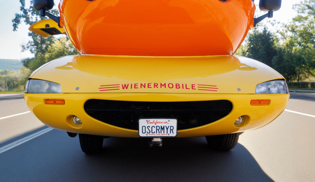 We've Got Our First Look At Wienermobiles On-Track At Indianapolis Motor Speedway
