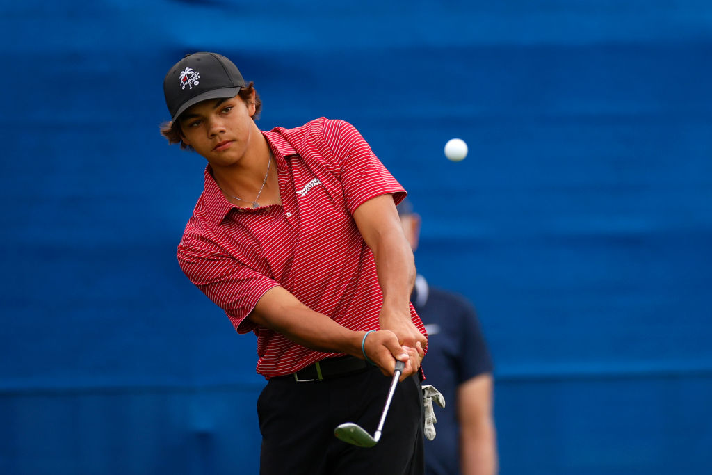 Charlie Woods Puts Together Diabolical Scorecard, Shoots Under Par In AJGA Event With Just Three Pars