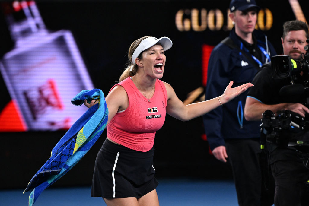Tennis Star Danielle Collins Yells At Cameraman For Being 'Wildly Inappropriate' In Bizarre Scene
