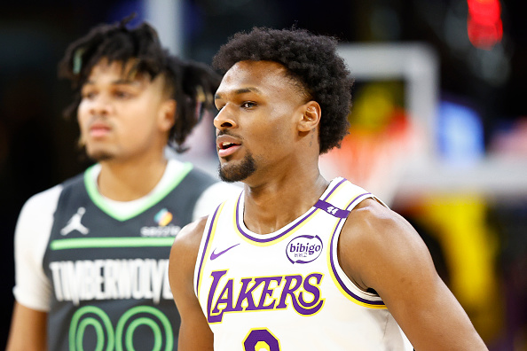 Bronny James Reflects on 'Noisy' First Season in NBA