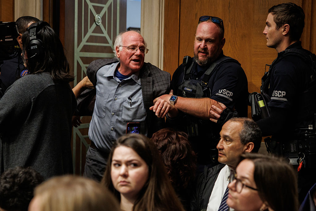 Ben and Jerry's Nutjob Co-Founder Kicked Out Of RFK Jr. Senate Hearing