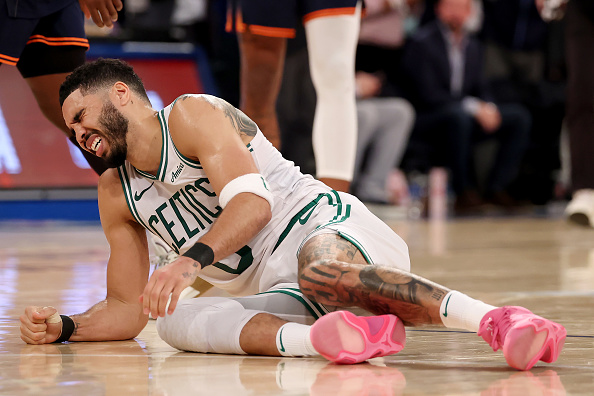 Celtics Star Jayson Tatum Suffers Devastating, Non-Contact Injury as Knicks Surge Past Celtics For 3-1 Lead
