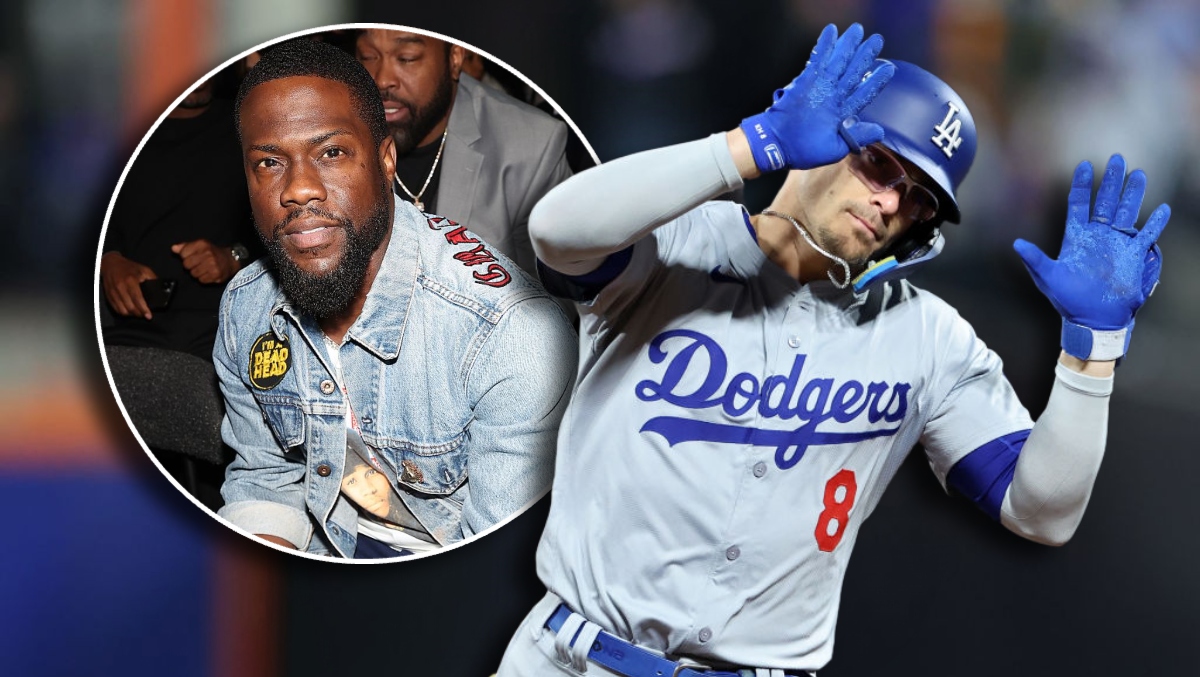 Dodgers Kiké Hernandez Tells Kevin Hart About His Own 'Poop Game' While The Two Sit In Ice Baths