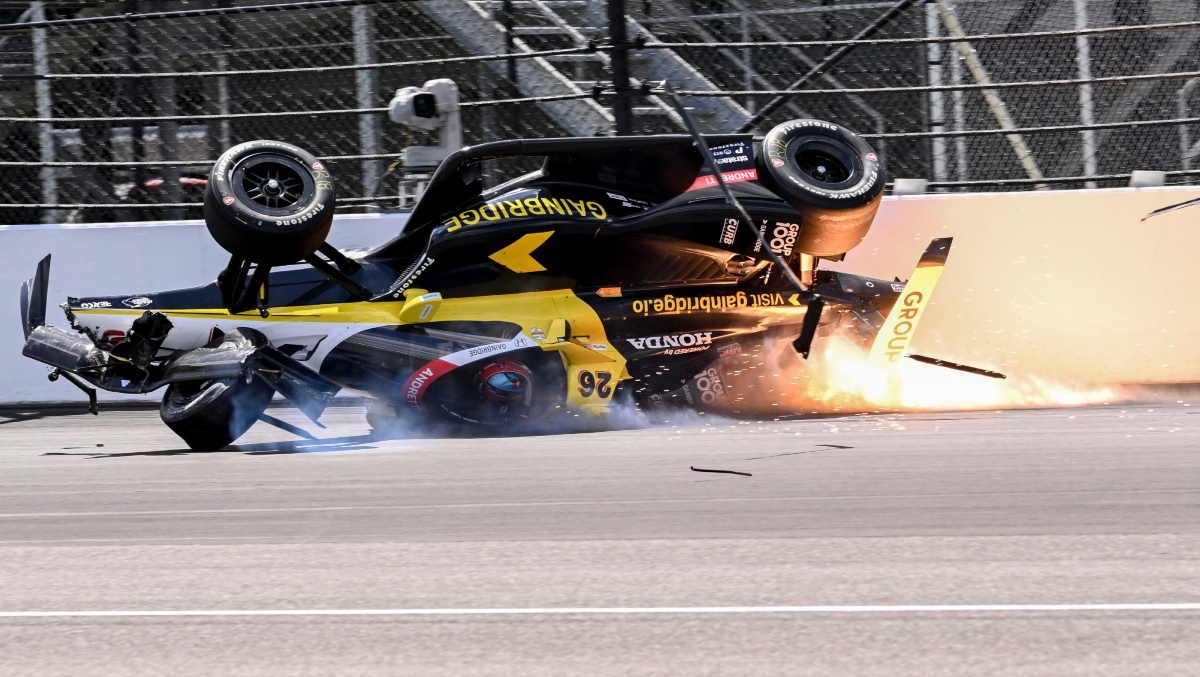 Scary Crashes Put Armstrong, Herta On The Backfoot In Indianapolis 500 Qualifying