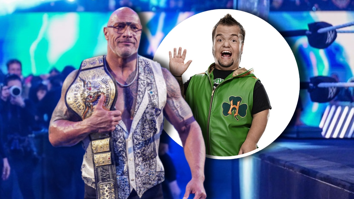 The Rock Once Mistook Former WWE Superstar Hornswoggle For A Make-A-Wish Kid