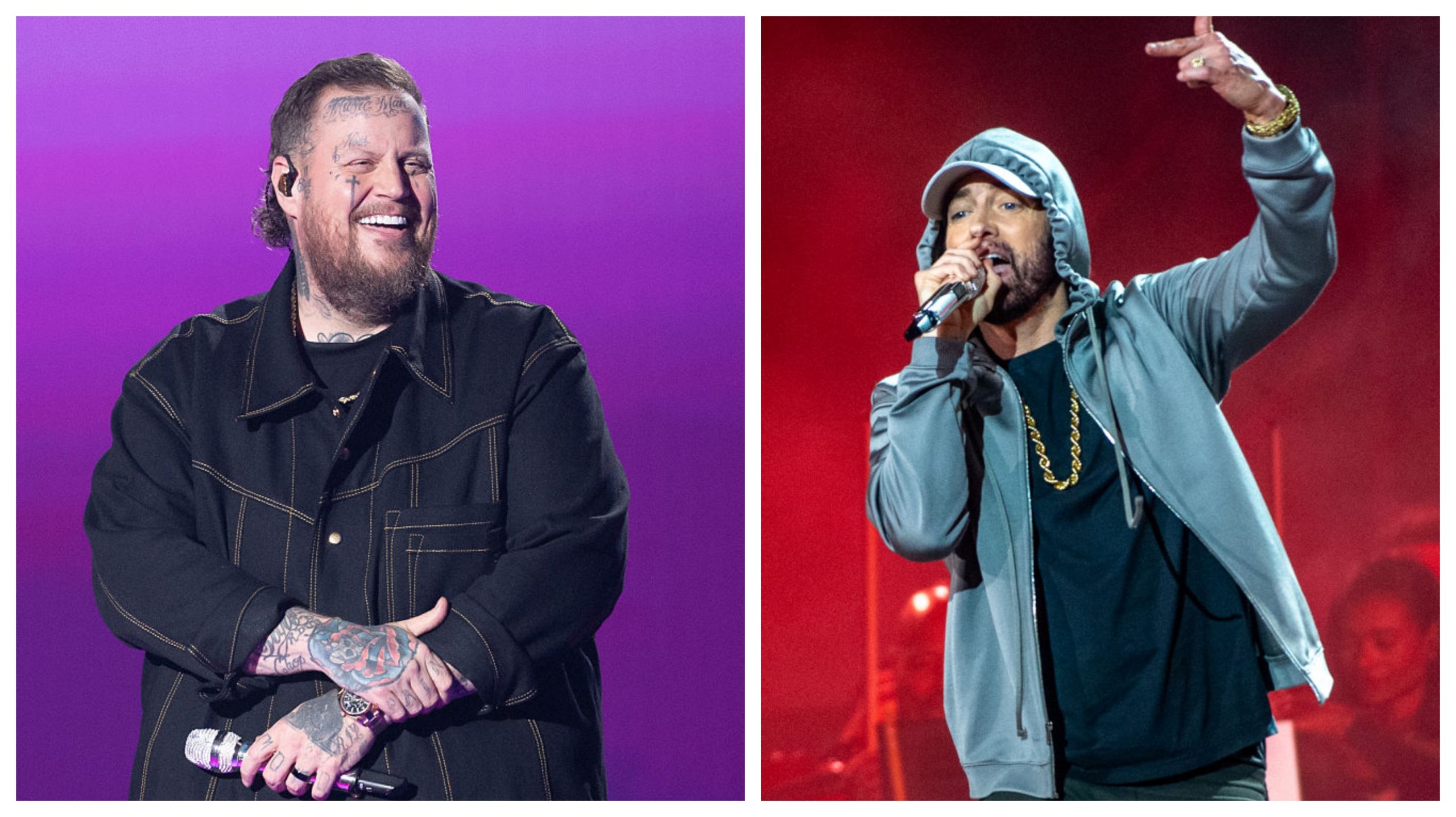 Watch: Jelly Roll Left In Tears After Rapping With Eminem To Iconic Song