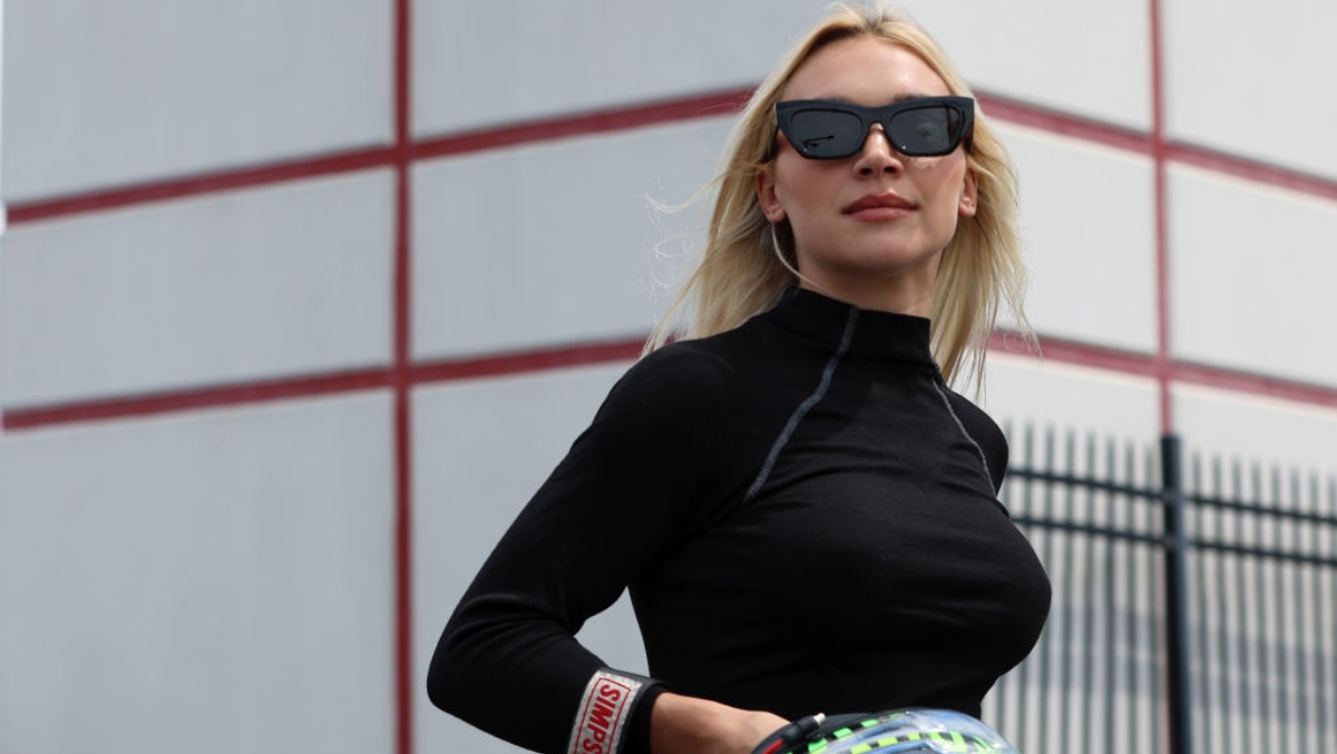 NASCAR's Natalie Decker In A Red Flag Bikini, Charley Hull Unsatisfied With Her Threesome & Peyton Shanks One!
