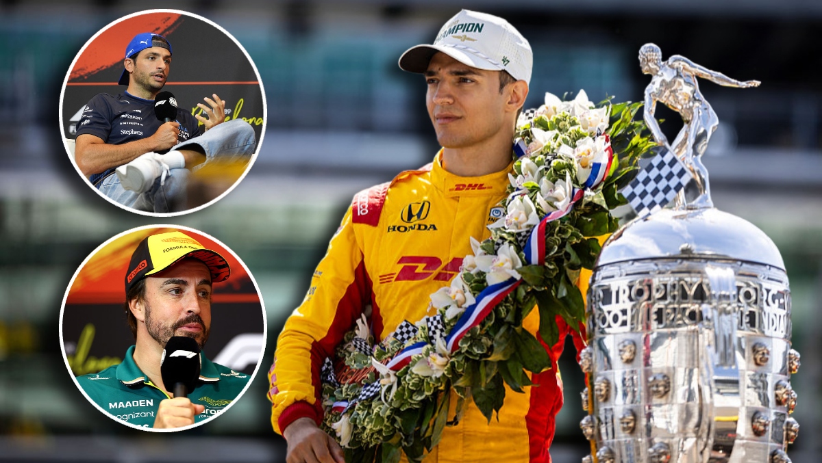 F1 Drivers Carlos Sainz, Fernando Alonso React To Alex Palou’s Indy 500 Win