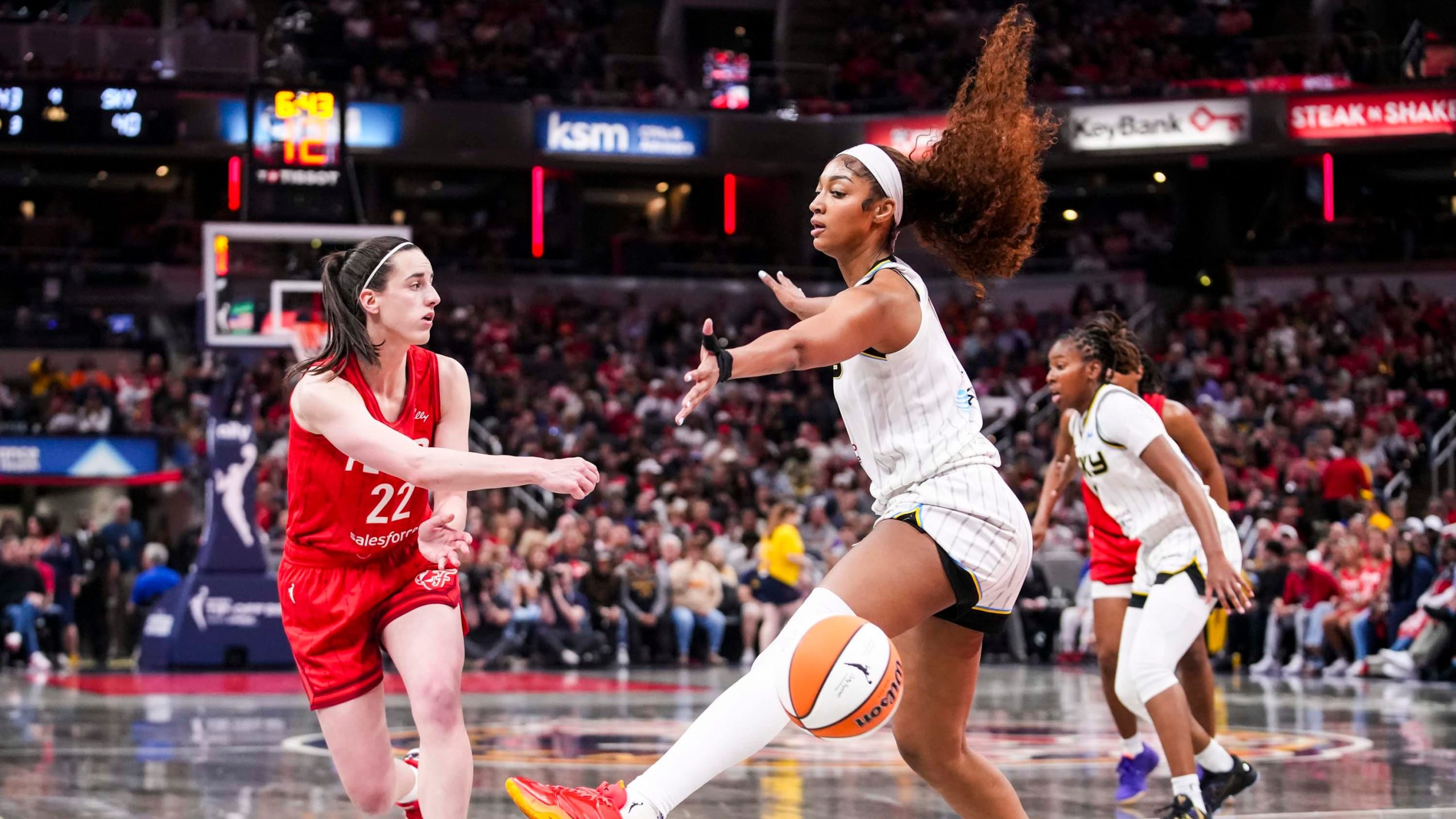 Fever-Sky Matchup Featuring Caitlin Clark, Angel Reese Draws Record TV Ratings