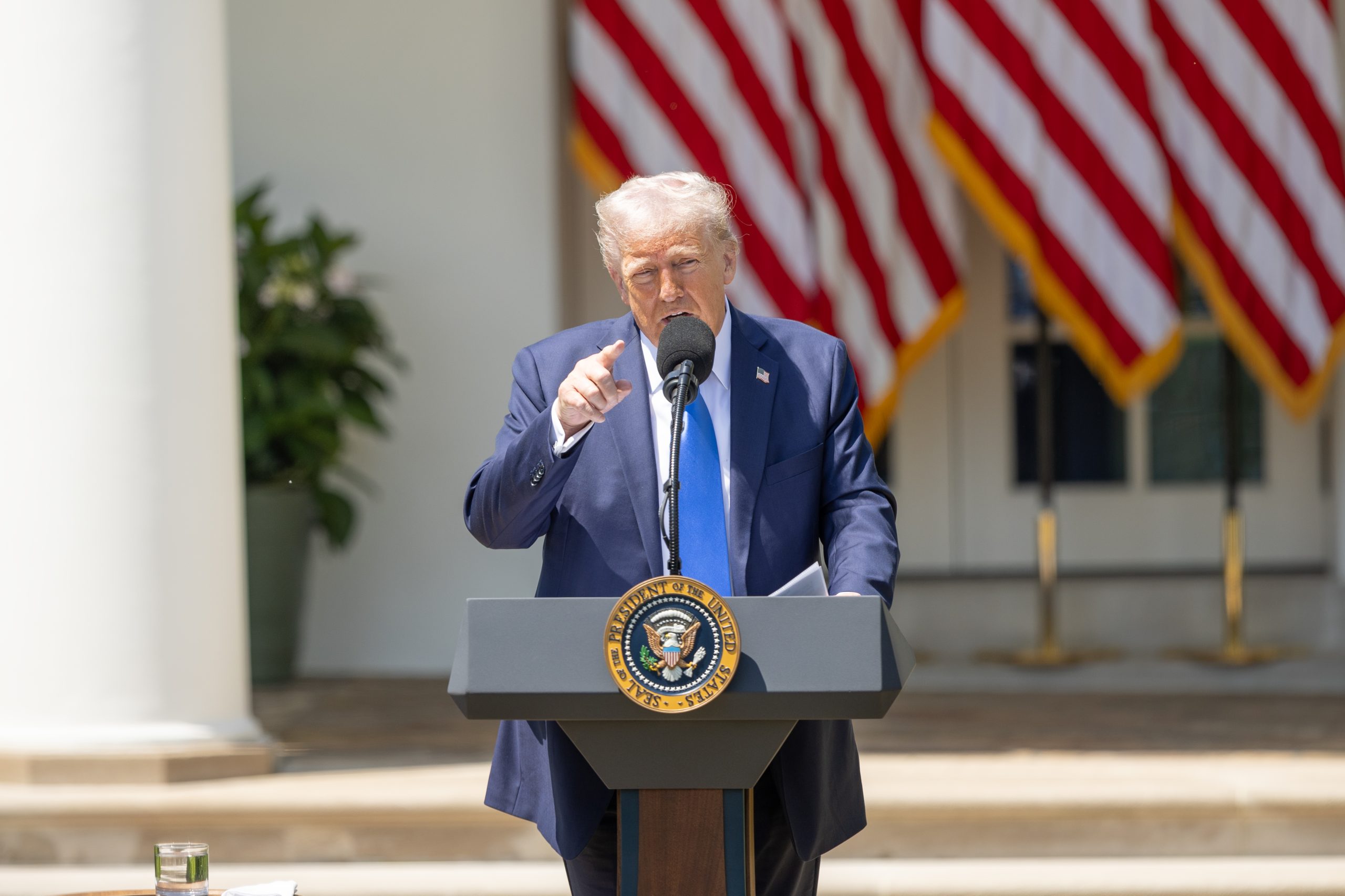 Donald Trump Talks 'Protecting Women's Sports' At University Of Alabama Speech