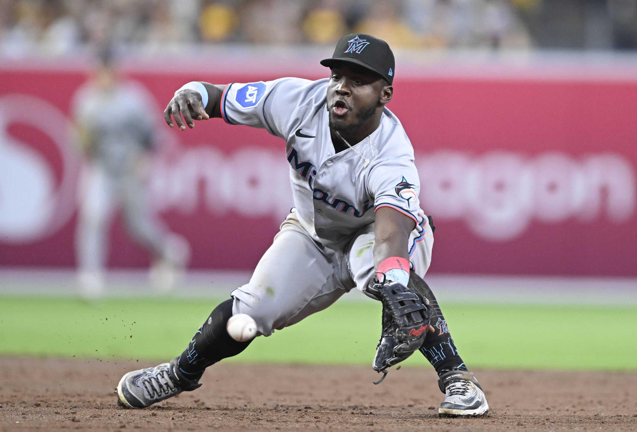 Miami Marlins Infielder Caught Crying On Field After Making Series Of Errors