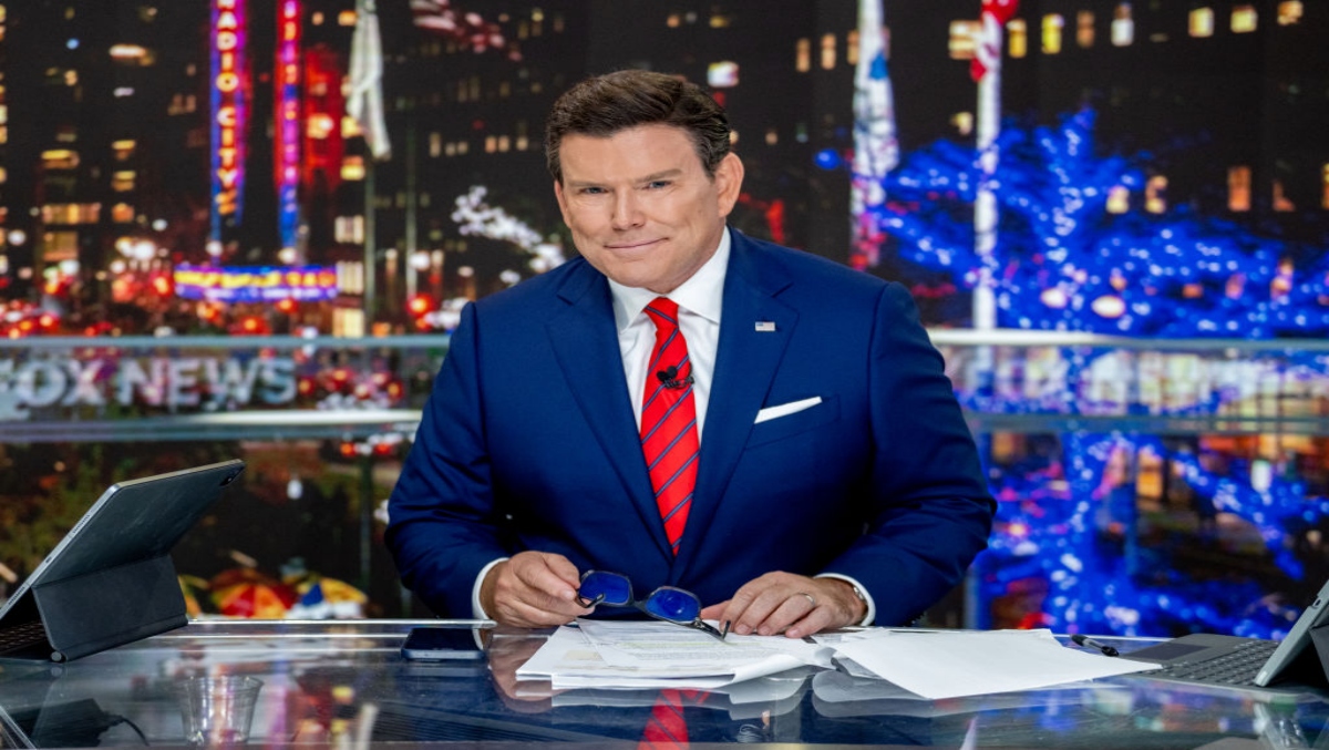 FOX News Host Bret Baier Goes Wild On The Mic For 'Rapper's Delight'