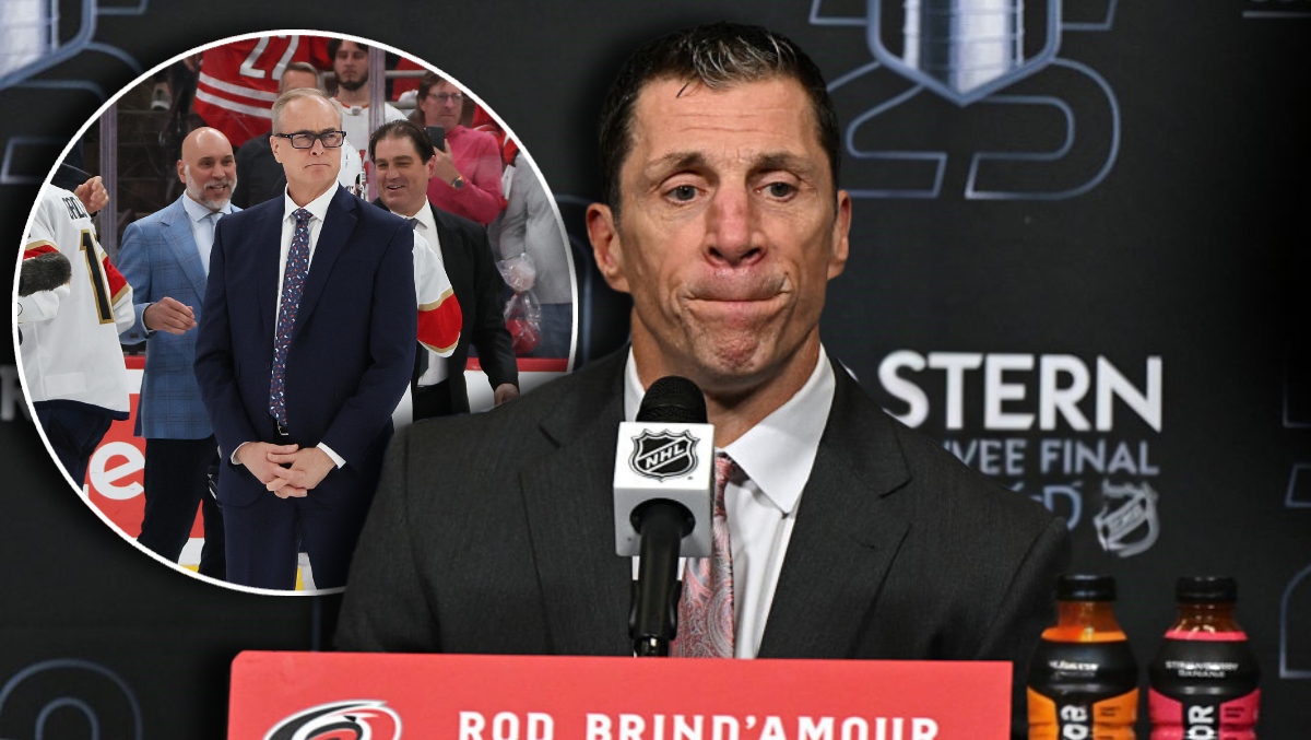 Hurricanes Coach Rod Brind'Amour Discusses Handshake Disagreement With Panthers Coach Paul Maurice