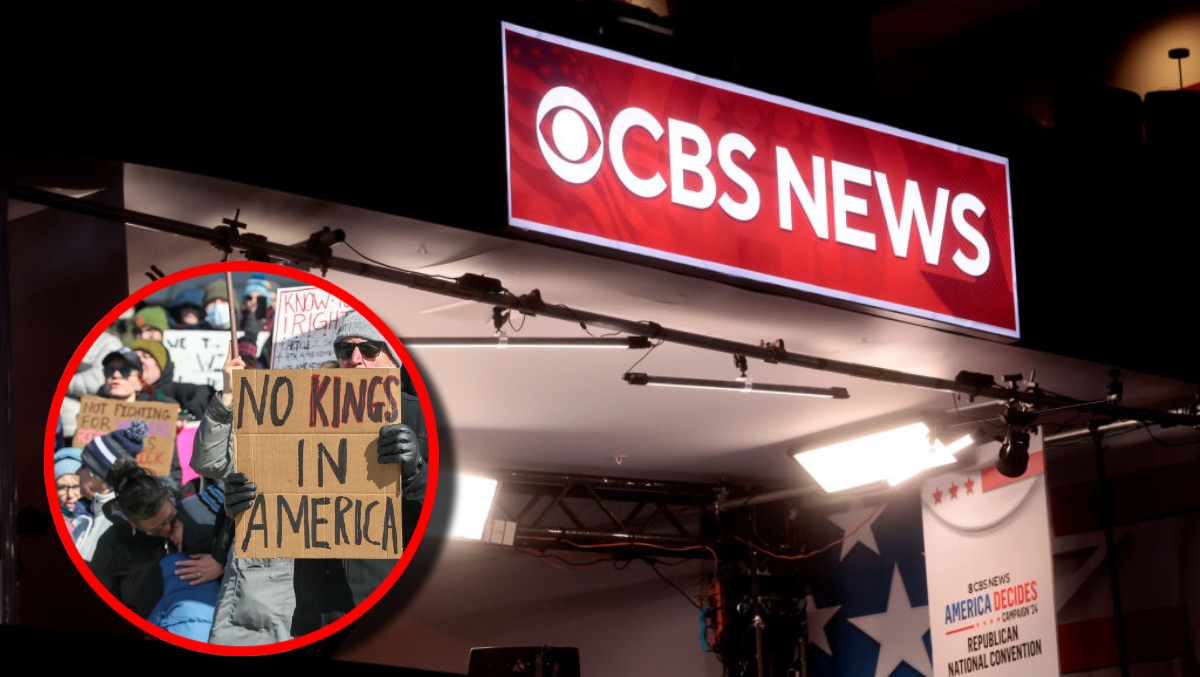 CBS News Promotes Merchandise for Planned Nationwide 'No Kings' Protests