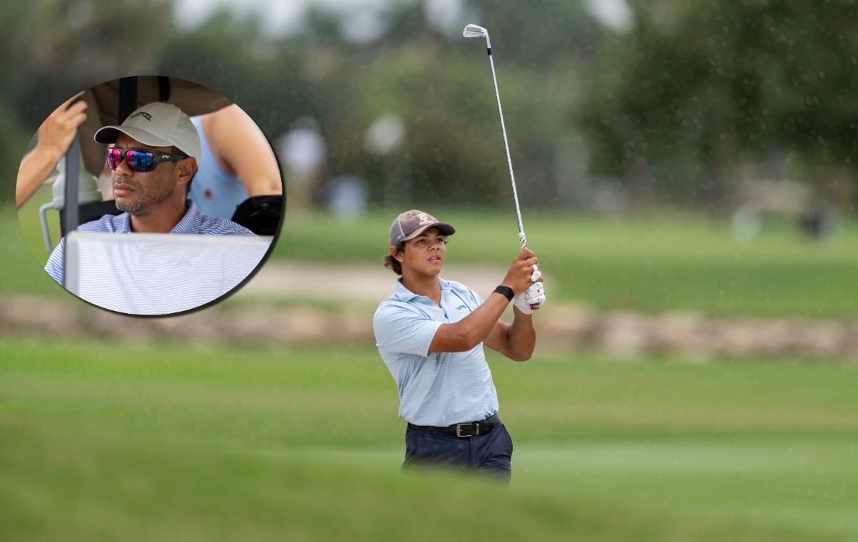 Charlie Woods' Playing Partner Makes Hole-In-One In Front Of Tiger Woods In Unimaginable Moment