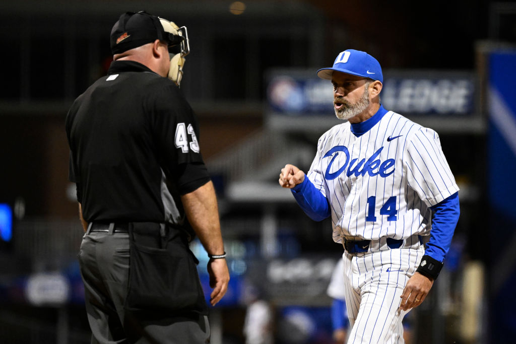 Hey NCAA, Duke Baseball Not Having AJ Gracia For Super Regional Because Of A Hard Hat Is Absolutely Ridiculous