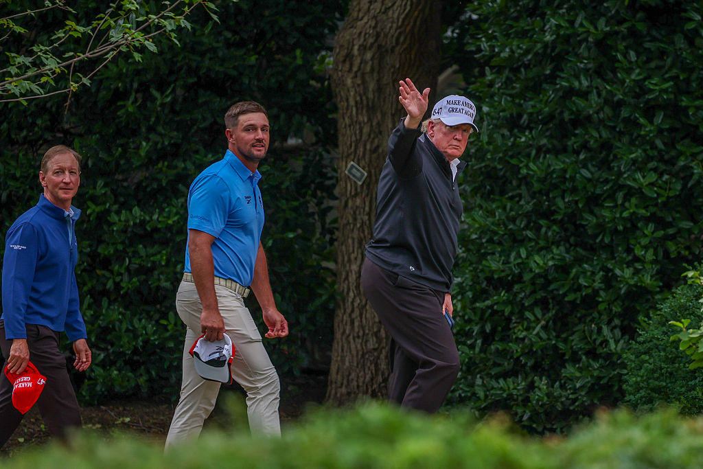 Bryson DeChambeau Visits White House, Plays Golf With President Trump