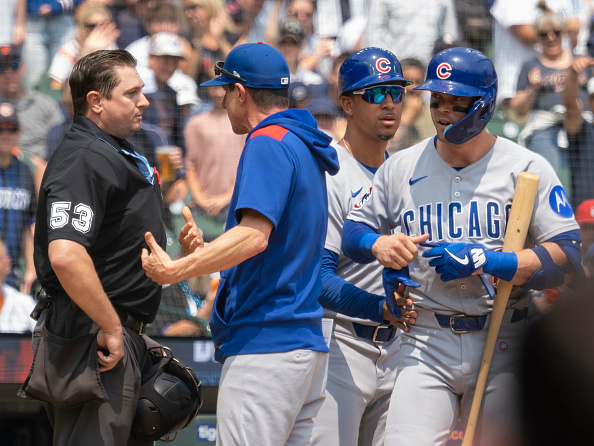MLB Ump Gives Baffling Ejection Call During Chicago Cubs, Detroit Tigers Clash