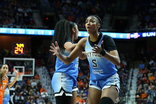 VIDEO: Chicago Sky Star Angel Reese Fumes Over Hair-Pulling Opponent