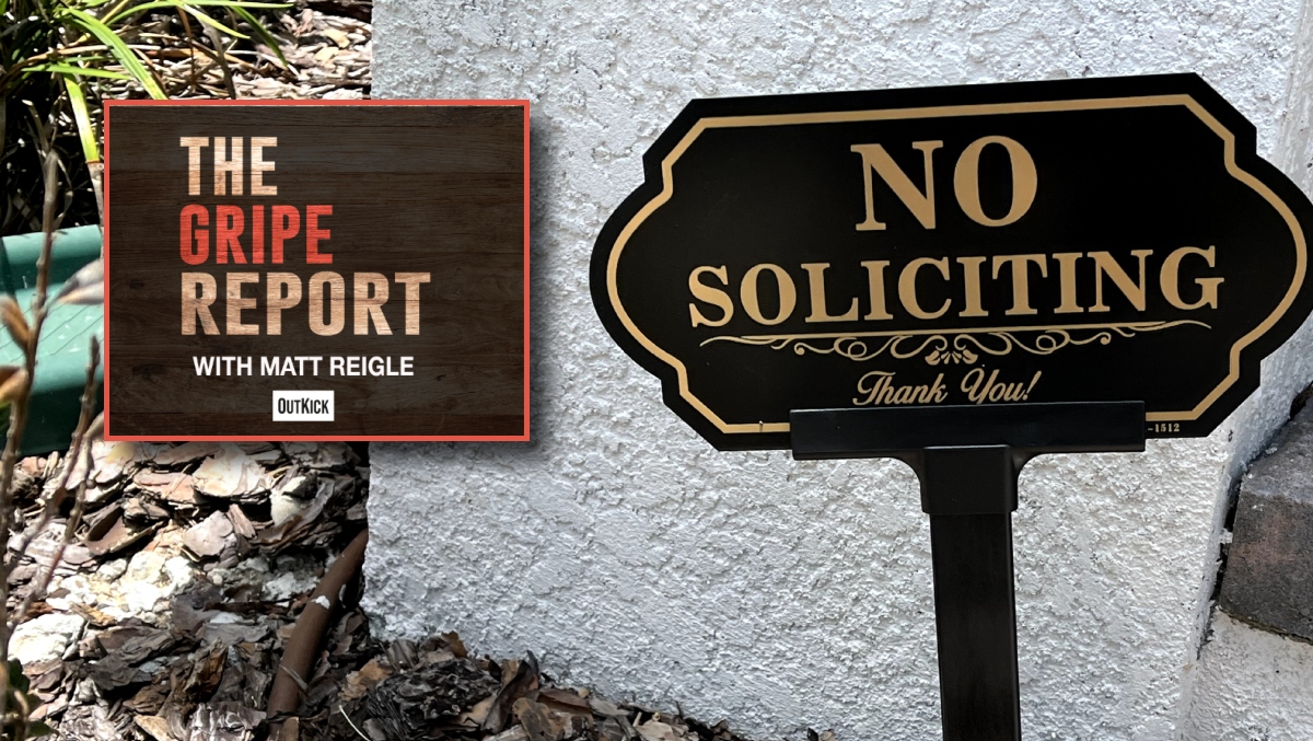 I Think I May Have Been Sold A Broken 'No Soliciting' Sign
