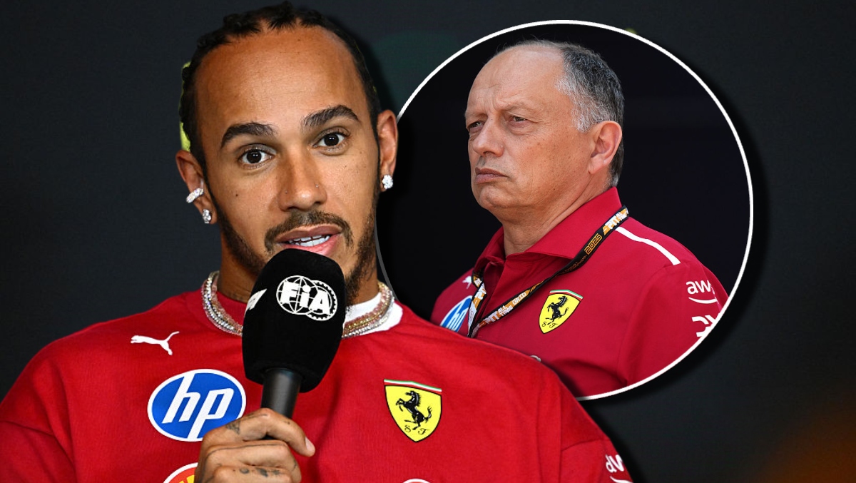 Lewis Hamilton Defends Team Boss Amid Speculation Of Shakeup At Ferrari